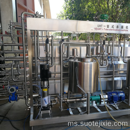 Pasteurizer tiub steril keluli tahan karat